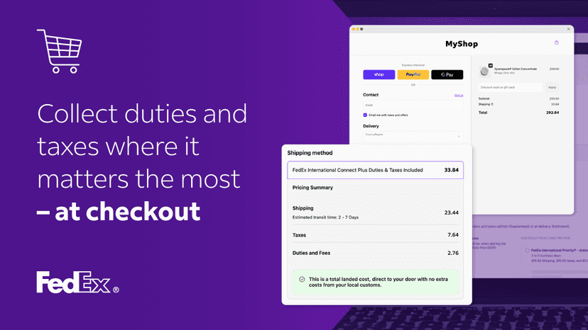 visual of checkout integration