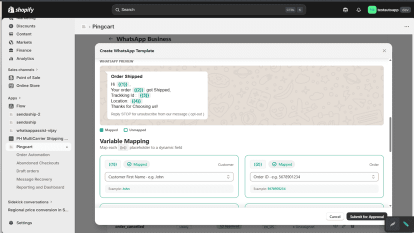 Create and manage templates for every connections