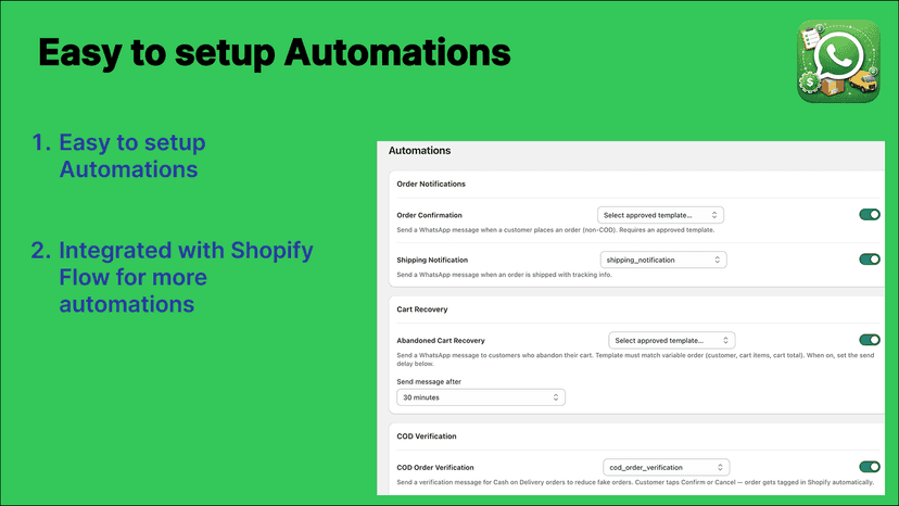 Easy to setup Automations