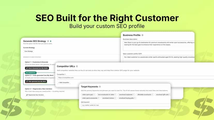bulk product shopify app AI profile view
