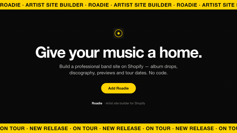Give your music a home.