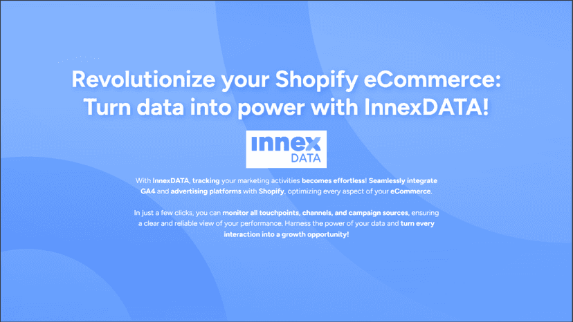 Connect your store to GTM easily with Innex DATA.
