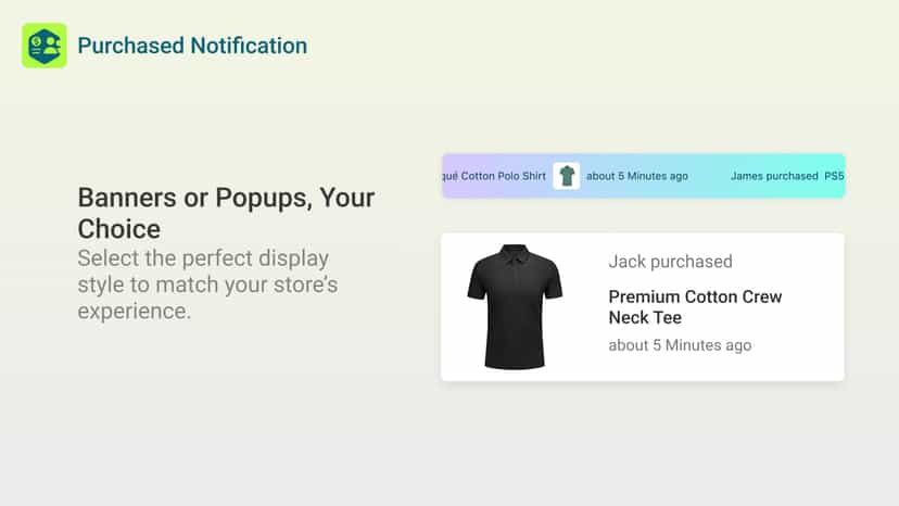 Banners or Popups, Your Choice