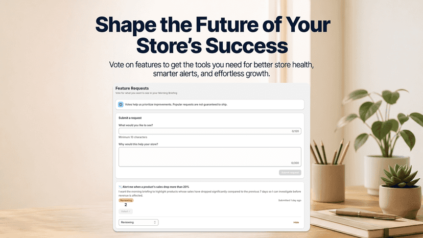 Side-by-side English and Arabic Shopify app mockup