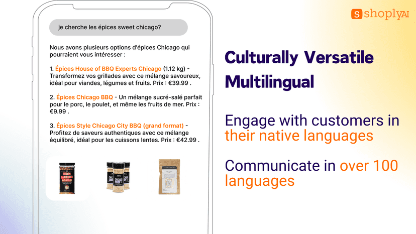 Multilingual: Chat with customers in 100+ Languages