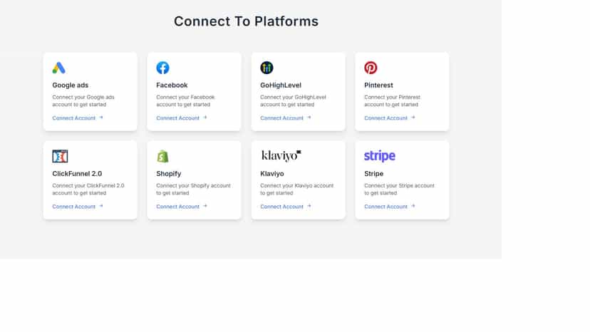 platform app dashboard