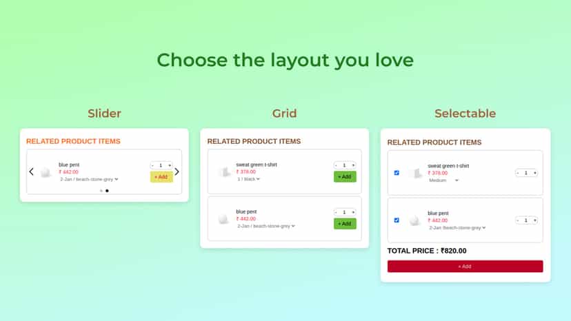 Boost your order value with smart recommendations.