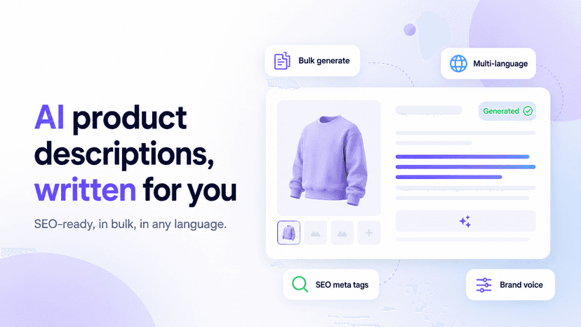 SEO AI Product Description and Title