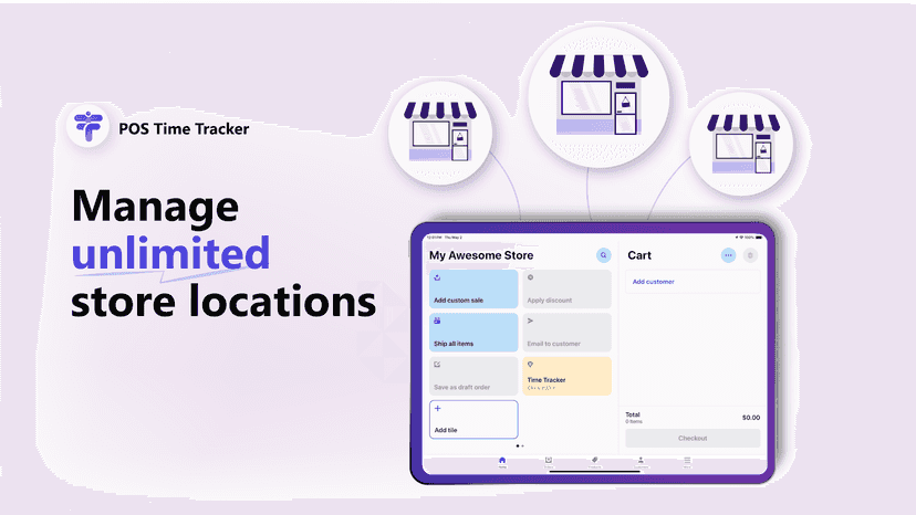 Manage unlimited store locations