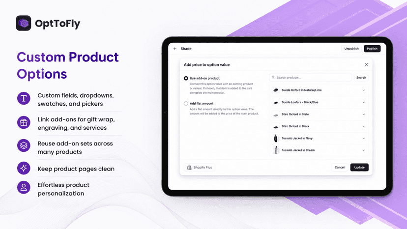 Custom Product option