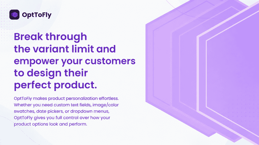 Product options creation
