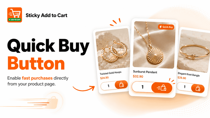 quick buy button