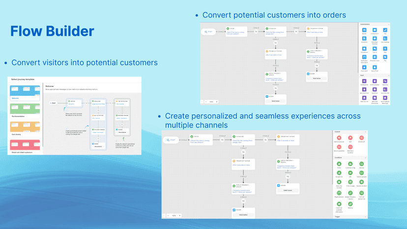 Flow builder