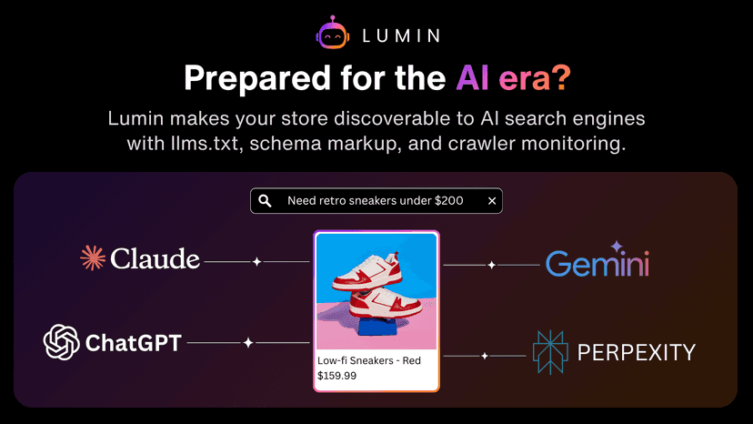 AI SEO showing product recommended by Gemini, Claude, ChatGPT