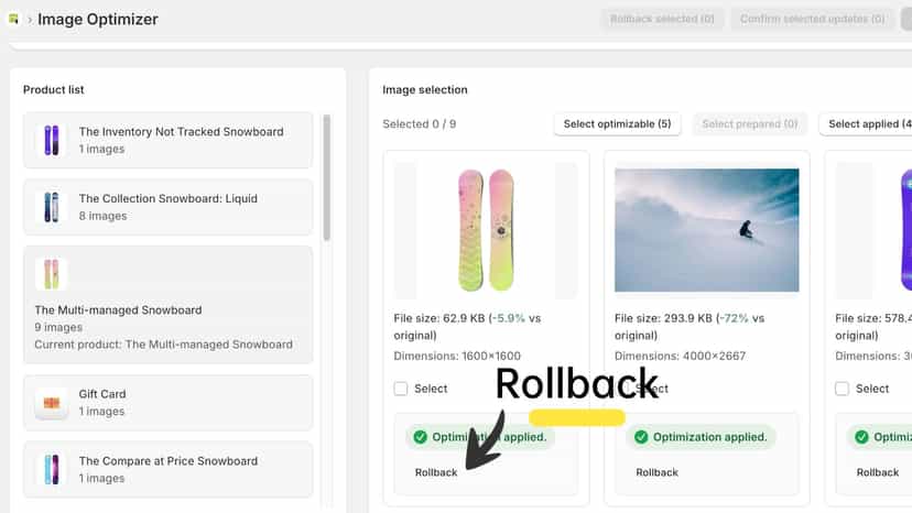 rollback