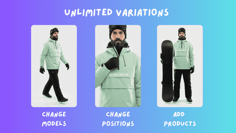 Choose any variation you would like