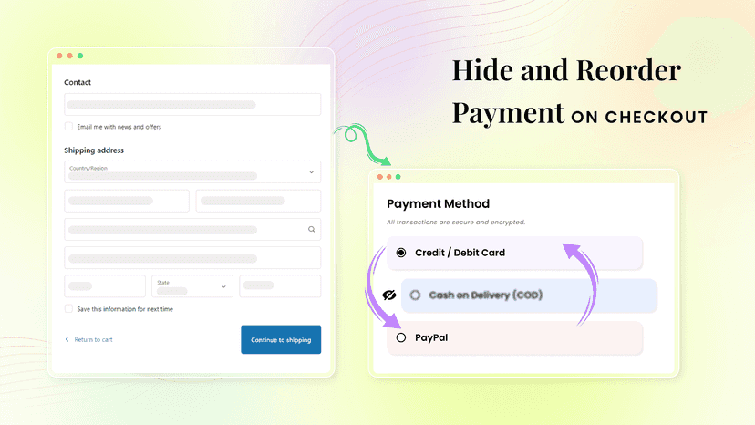 Shopify rename payment method at checkout