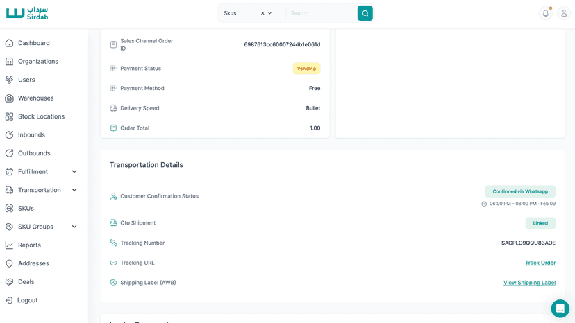Order flow