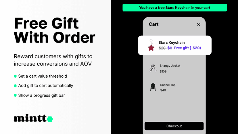 Mintt Free gift with order