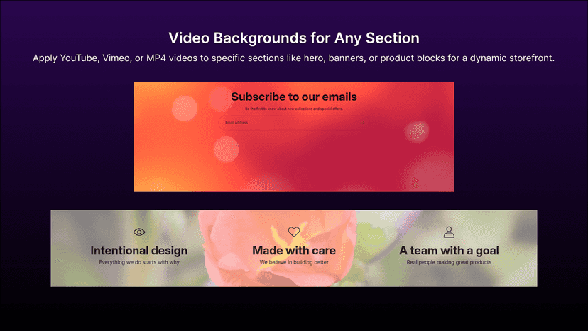 Bgify - Video Background: Section Background
