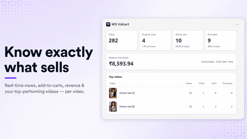 WS Vidcart – Banner videos app