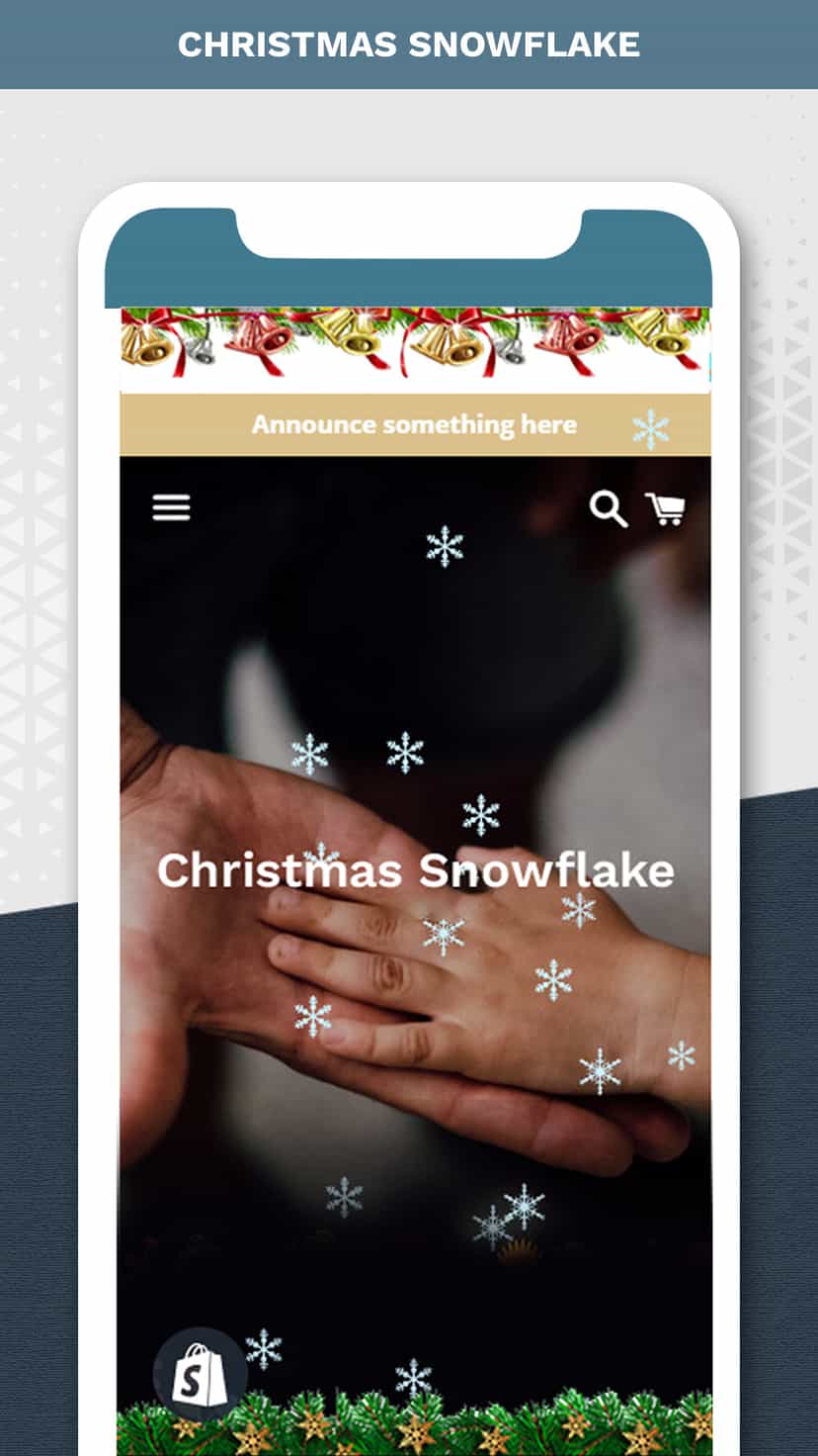 Responsive view of app