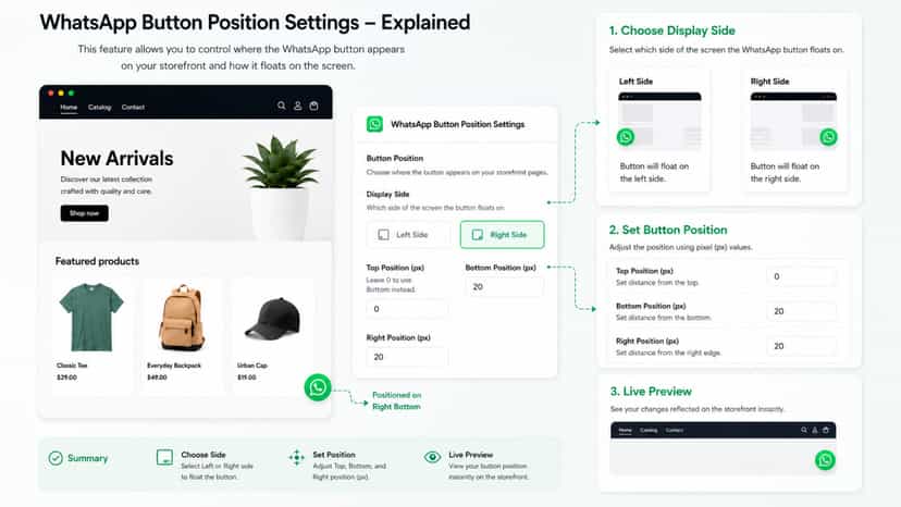 WhatsApp Chat configuration
