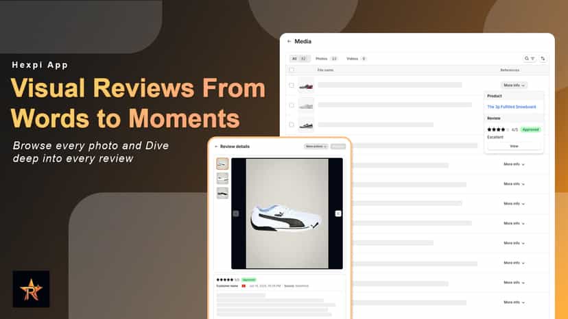 Visual Reviews from Words to Moments