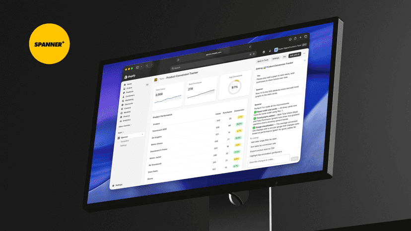 Describe a tool, AI builds it, get alerts via Slack Email SMS