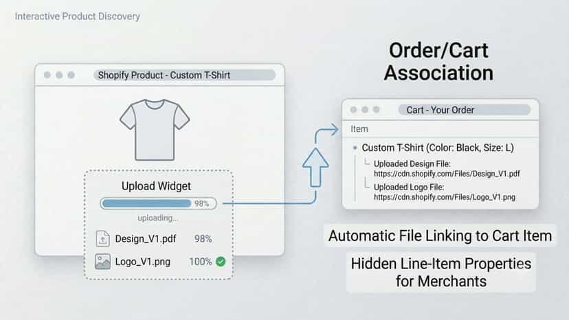 line-item link to the order