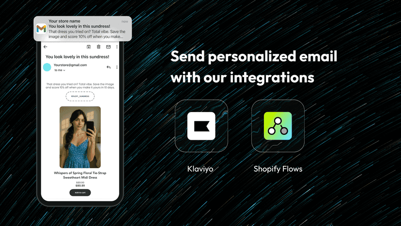 AI Virtual try-on Email Marketing automation