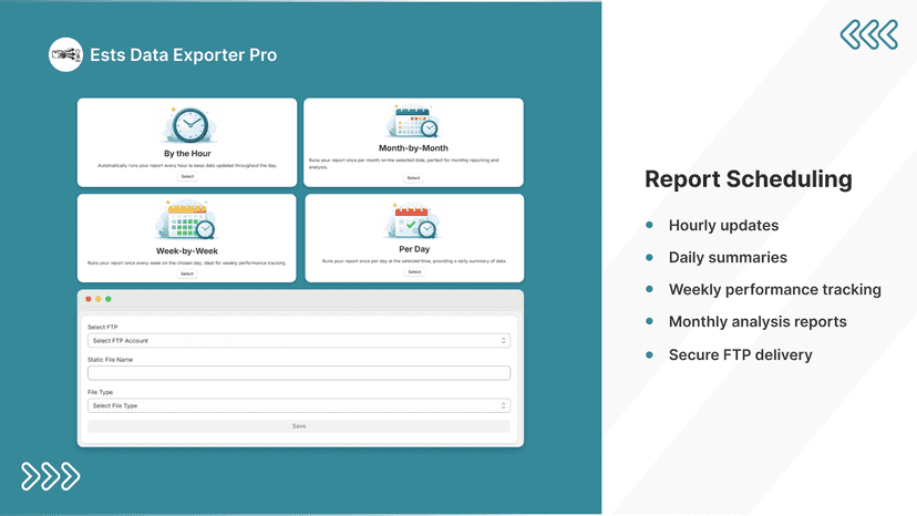 Report Scheduling