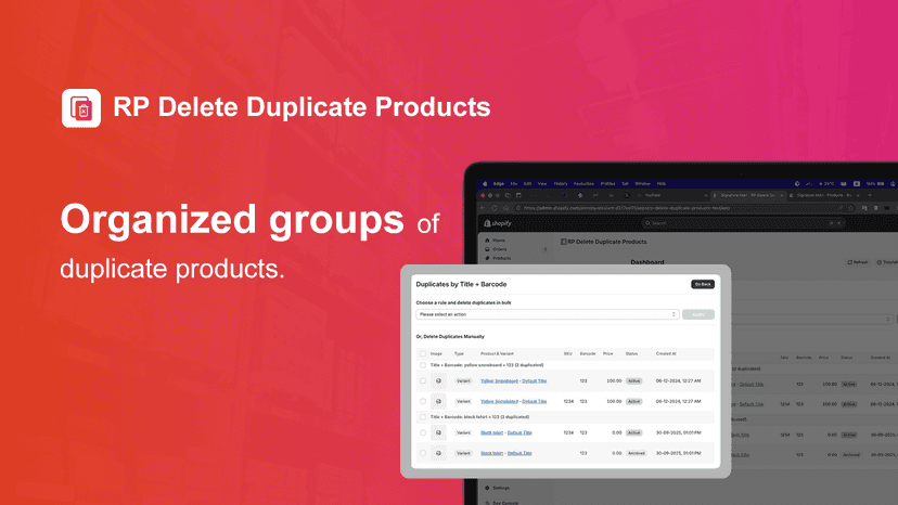 Organised Groups