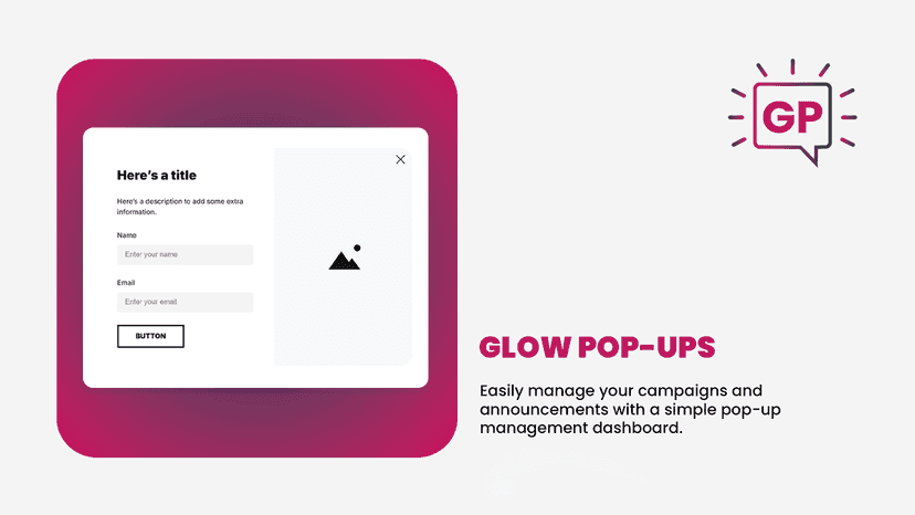 GLOW POP-UPS