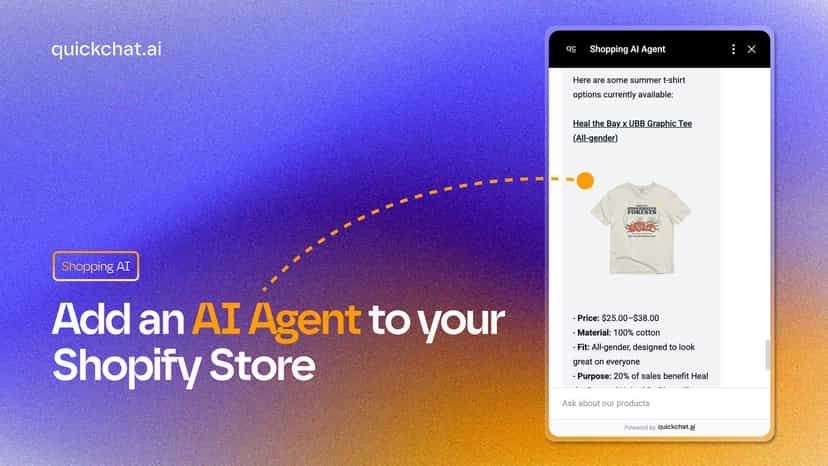 Image showing Quickchat AI Shopping AI Agent for Shopify
