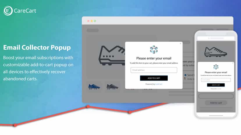 Collect customer emails