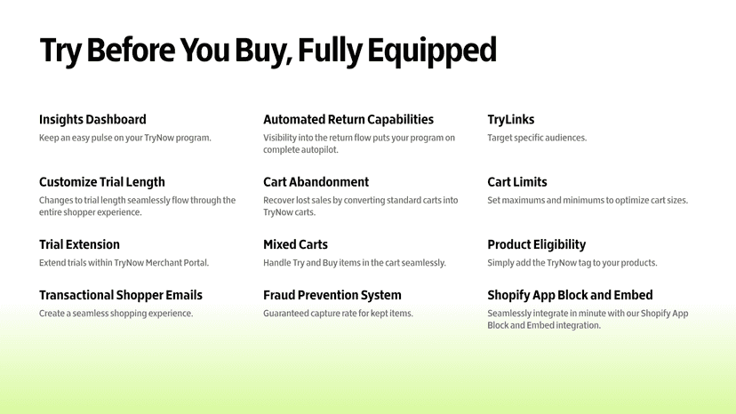 A fully-featured platform to support your growth