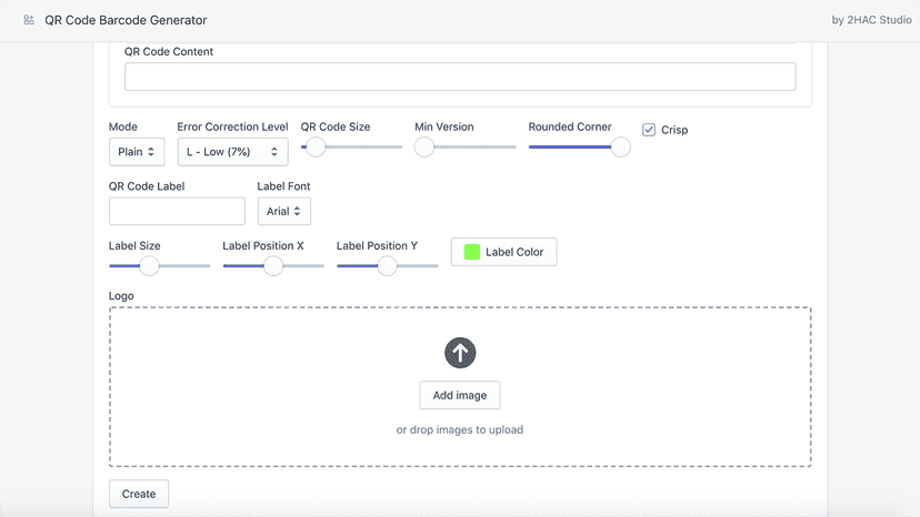 Customize QR Code on the go