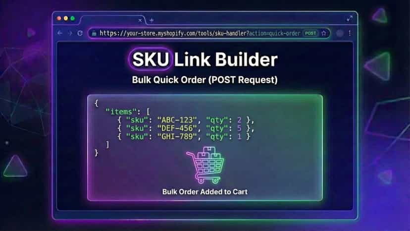 Bulk add to cart api