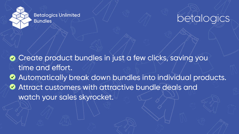 Betalogics Bundle Maker Bundle Detail Page