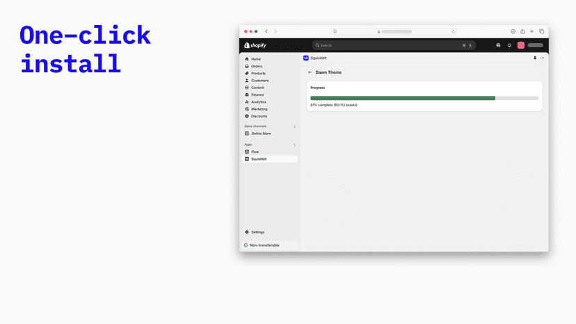 One-click install