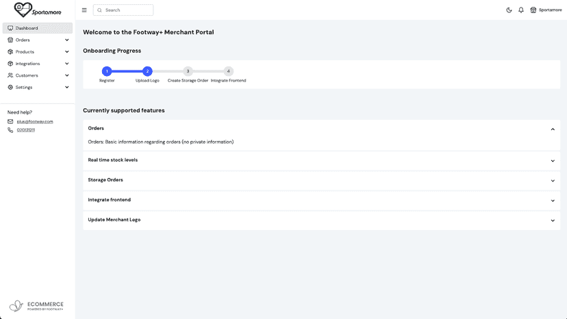 Start page
