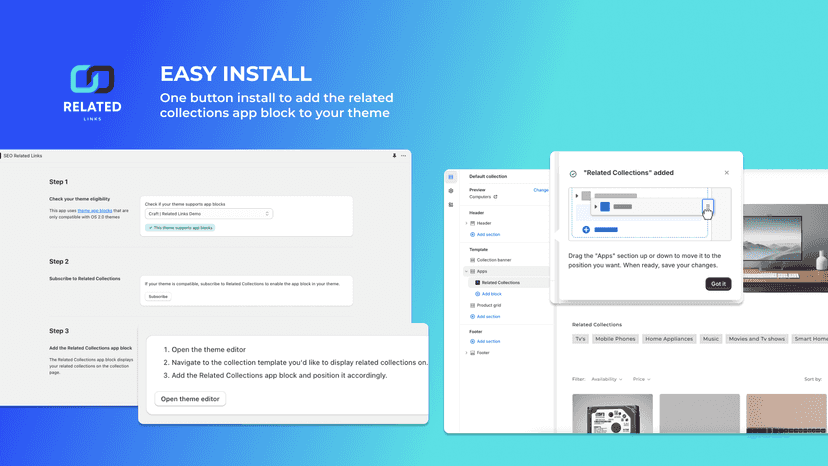 user interface example
