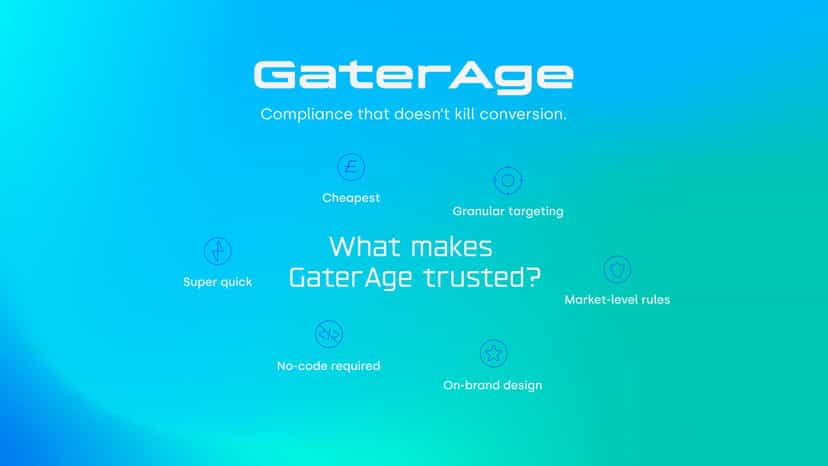 GaterAge - Compliance that doesn't kill conversion