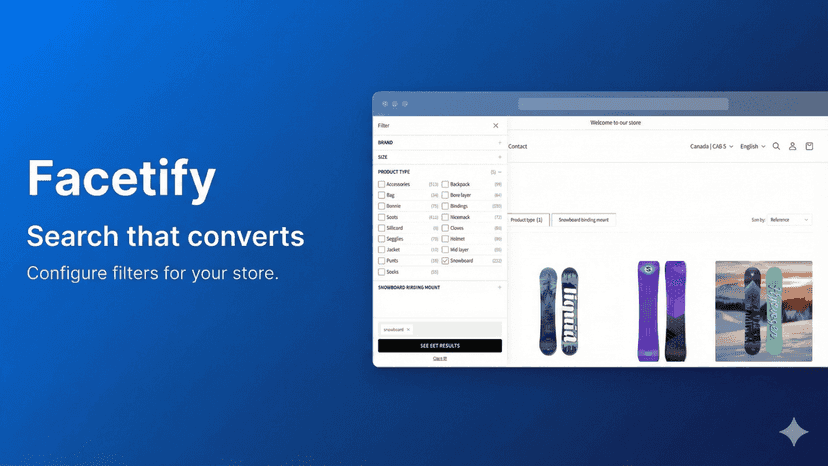 Facetify - Search that converts