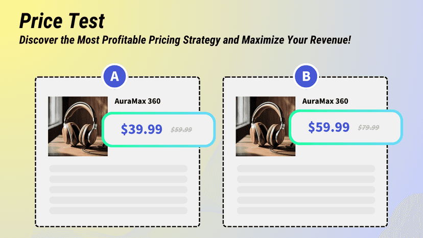 Find the most profitable pricing.