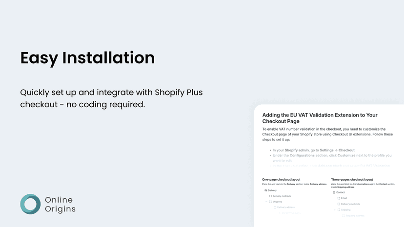 Shopify Plus Checkout Integration