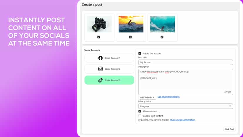 create post