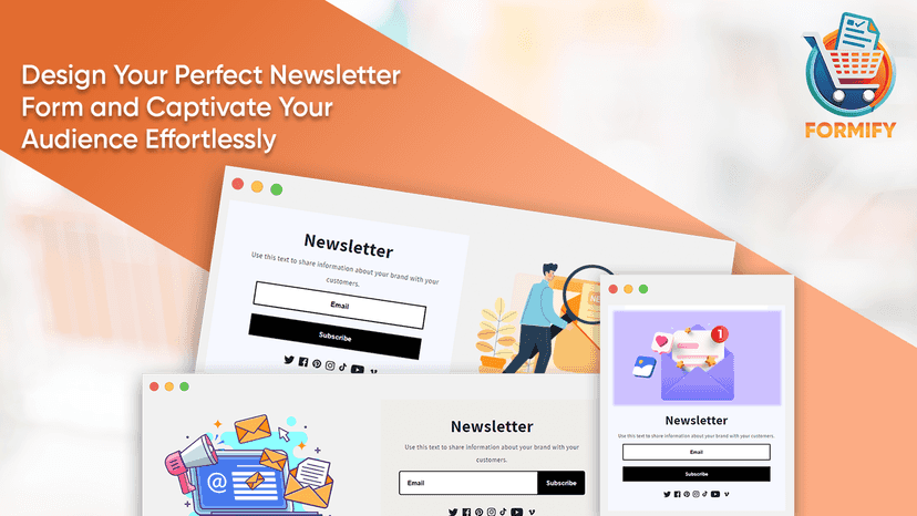 newsletter form