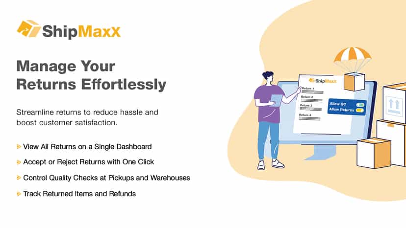Manage returns and refunds